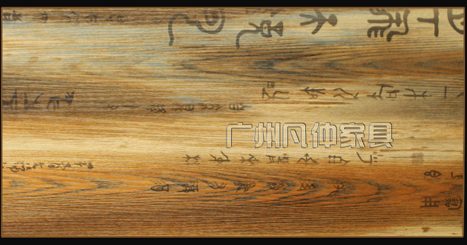中国风系列木质网吧桌桌面